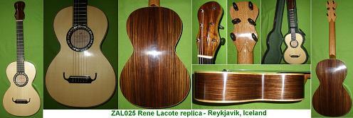 Lacote Style Guitar (ZAL025)  - Indianapolis IN, USA.