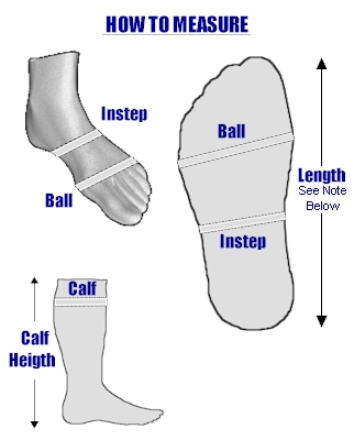 Shoes Order - Measurements